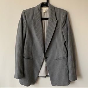 H&M pinstripe blazer